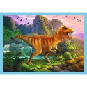 Puzzle 4w1 Wyjątkowe dinozaury Puzzle 4w1 Wyjątkowe dinozaury
