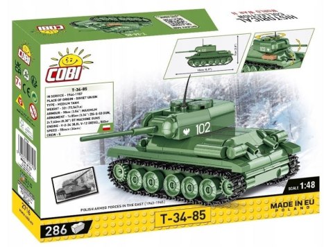 Klocki HC WWII T-34-85 Klocki HC WWII T-34-85