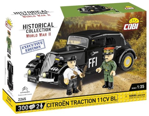 Klocki Historical Collection Citroen Traction 11CVBL Executive Edition Klocki Historical Collection Citroen Traction 11CVBL Executive Edition
