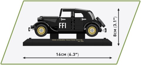 Klocki Historical Collection Citroen Traction 11CVBL Executive Edition Klocki Historical Collection Citroen Traction 11CVBL Executive Edition