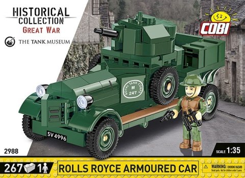 Klocki Historical Collection Rolls-Royce Armoured Car 1920 Pattern Mk I Klocki Historical Collection Rolls-Royce Armoured Car 1920 Pattern Mk I