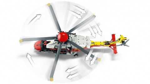 Klocki Technic 42145 Helikopter ratunkowy Airbus H175 Klocki Technic 42145 Helikopter ratunkowy Airbus H175