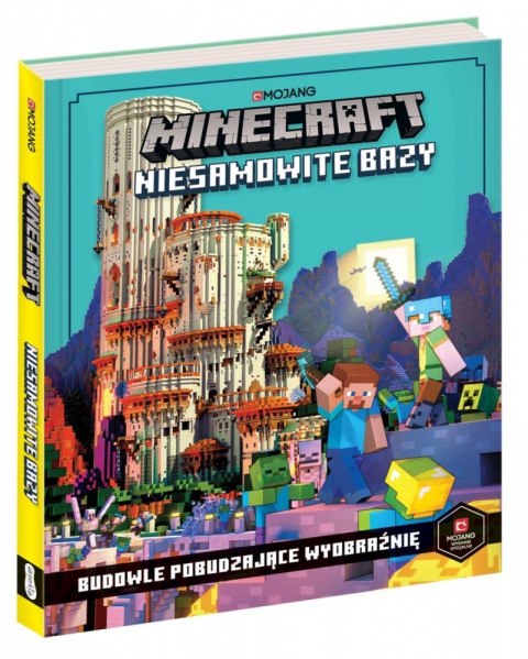 Książeczka Minecraft. Niesamowite bazy. Budowle pobudzające wyobraźnię Książeczka Minecraft. Niesamowite bazy. Budowle pobudzające wyobraźnię