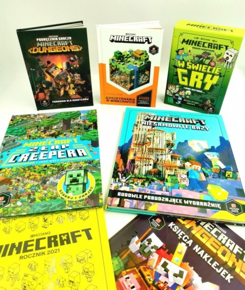Książeczka Minecraft. Niesamowite bazy. Budowle pobudzające wyobraźnię Książeczka Minecraft. Niesamowite bazy. Budowle pobudzające wyobraźnię