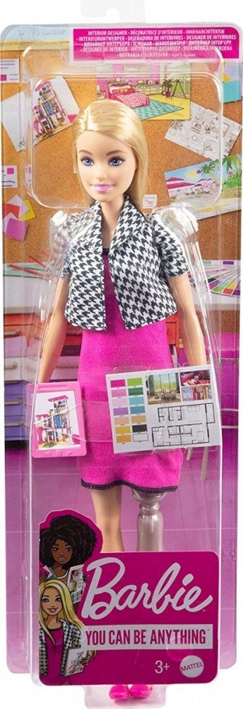 Lalka Barbie Kariera Projektantka wnętrz HCN12 Lalka Barbie Kariera Projektantka wnętrz HCN12