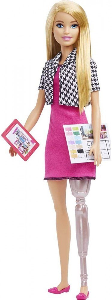 Lalka Barbie Kariera Projektantka wnętrz HCN12 Lalka Barbie Kariera Projektantka wnętrz HCN12