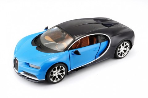 Model kompozytowy do składania Bugatti Chiron niebieski Model kompozytowy do składania Bugatti Chiron niebieski
