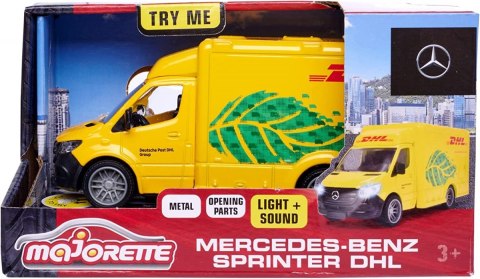 Pojazd Majorette G.S. Mercedes-Benz DHL 12 cm Pojazd Majorette G.S. Mercedes-Benz DHL 12 cm