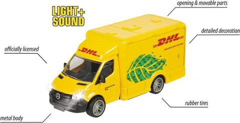 Pojazd Majorette G.S. Mercedes-Benz DHL 12 cm Pojazd Majorette G.S. Mercedes-Benz DHL 12 cm