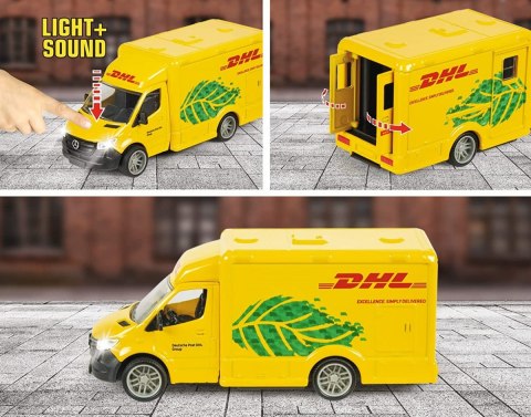 Pojazd Majorette G.S. Mercedes-Benz DHL 12 cm Pojazd Majorette G.S. Mercedes-Benz DHL 12 cm