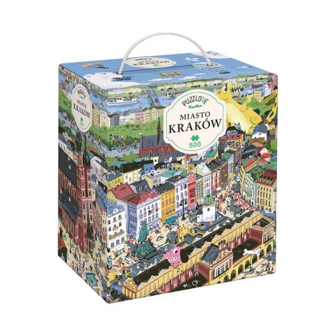 Puzzle 500 elementów Puzzlove - Miasto Kraków Puzzle 500 elementów Puzzlove - Miasto Kraków