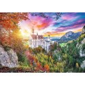 Puzzle 500 elementów Widok na zamek Neuschwanstein Niemcy Puzzle 500 elementów Widok na zamek Neuschwanstein Niemcy