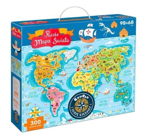 Puzzle Mapa świata 300 elementów Puzzle Mapa świata 300 elementów