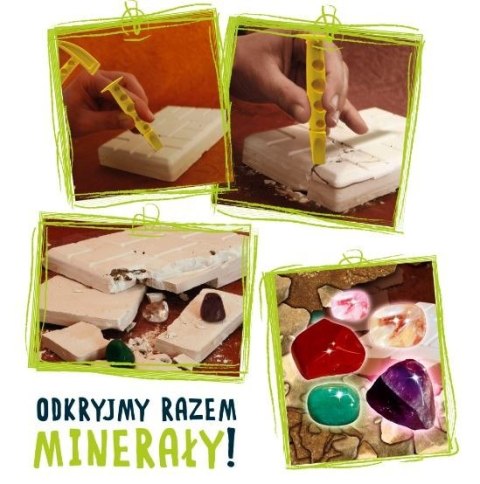 Zestaw edukacyjny I'm Genius Laboratorium minerałów Zestaw edukacyjny I'm Genius Laboratorium minerałów