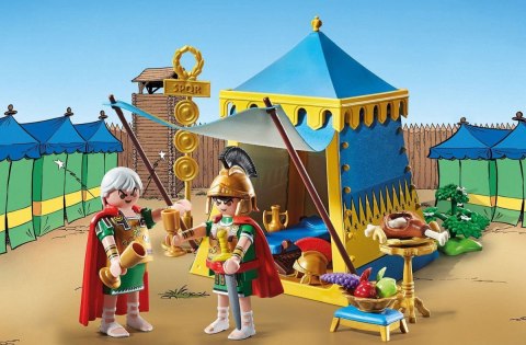 Zestaw figurek Asterix 71015 Namiot dowódcy z generałami Zestaw figurek Asterix 71015 Namiot dowódcy z generałami