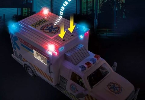 Zestaw figurek City Action 70936 Ambulans pogotowia ratunkowego: US Ambulance Zestaw figurek City Action 70936 Ambulans pogotowia ratunkowego: US Ambulance