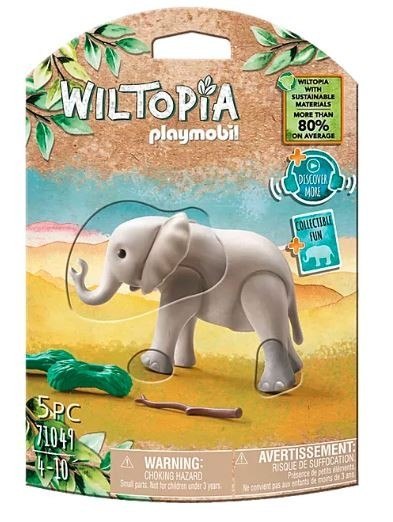 Zestaw figurek Wiltopia 71049 Mały słoń Zestaw figurek Wiltopia 71049 Mały słoń