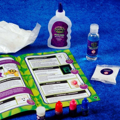 Zestaw naukowy Crazy Science Slime w ciemności Zestaw naukowy Crazy Science Slime w ciemności