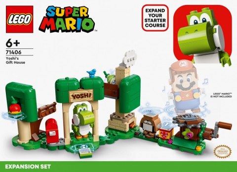 Zestaw rozszerzający Super Mario 71406 Dom prezentów Yoshiego Zestaw rozszerzający Super Mario 71406 Dom prezentów Yoshiego