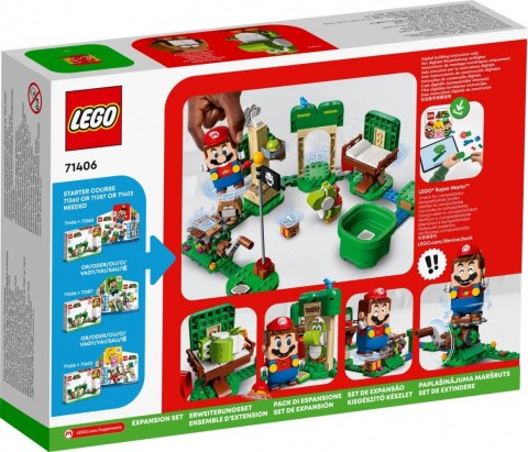 Zestaw rozszerzający Super Mario 71406 Dom prezentów Yoshiego Zestaw rozszerzający Super Mario 71406 Dom prezentów Yoshiego