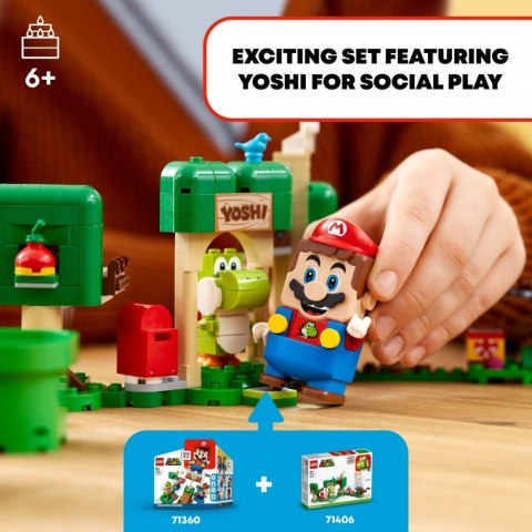 Zestaw rozszerzający Super Mario 71406 Dom prezentów Yoshiego Zestaw rozszerzający Super Mario 71406 Dom prezentów Yoshiego