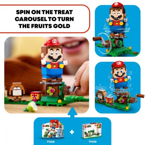 Zestaw rozszerzający Super Mario 71406 Dom prezentów Yoshiego Zestaw rozszerzający Super Mario 71406 Dom prezentów Yoshiego