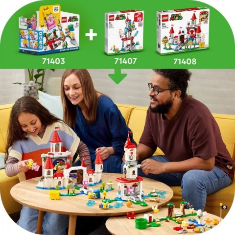 Zestaw rozszerzający Super Mario 71408 Zamek Peach Zestaw rozszerzający Super Mario 71408 Zamek Peach
