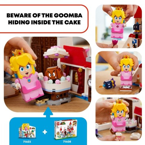 Zestaw rozszerzający Super Mario 71408 Zamek Peach Zestaw rozszerzający Super Mario 71408 Zamek Peach