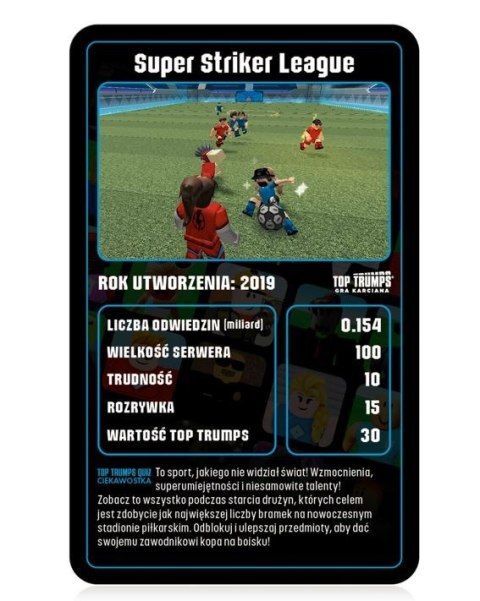 Gra Top Trumps Przewodnik po Roblox Gra Top Trumps Przewodnik po Roblox