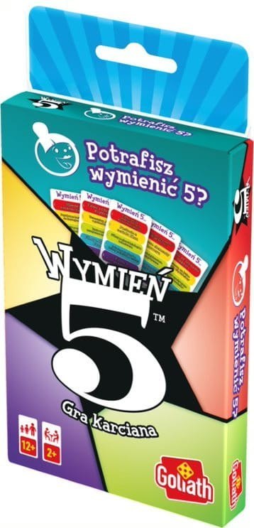 Gra Wymień 5 gra karciana Gra Wymień 5 gra karciana