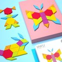 Gra układanka Motyl tangram w puszce Gra układanka Motyl tangram w puszce