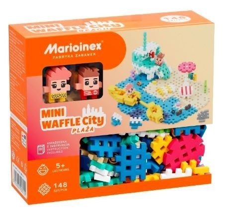 Klocki Waffle mini - Plaża 148 elementów Klocki Waffle mini - Plaża 148 elementów