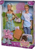 Lalki Steffi Love Steffi i Kevin na pikniku Lalki Steffi Love Steffi i Kevin na pikniku