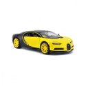 Model kompozytowy Bugatti Chiron żółto-czarny 1/24 Model kompozytowy Bugatti Chiron żółto-czarny 1/24