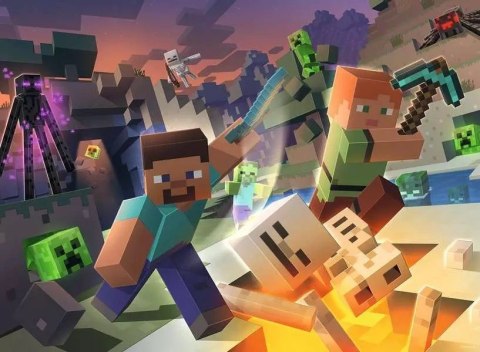 Puzzle 100 elementów XXL Minecraft Puzzle 100 elementów XXL Minecraft