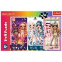 Puzzle 100 elementów Tęczowe laleczki Rainbow High Puzzle 100 elementów Tęczowe laleczki Rainbow High