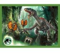Puzzle 4w1 Groźne dinozaury Jurassic World Puzzle 4w1 Groźne dinozaury Jurassic World
