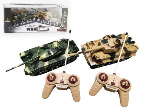 Dwa Czołgi walczące zdalnie sterowane R/C Dwa Czołgi walczące zdalnie sterowane R/C