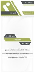Koszulki na karty 65x110mm Basilisk 100 sztuk Koszulki na karty 65x110mm Basilisk 100 sztuk
