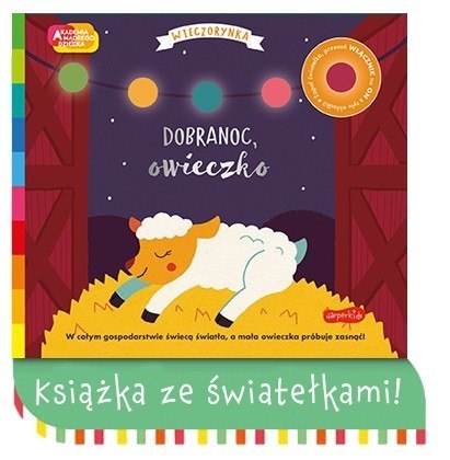 Książeczka Dobranoc, owieczko. Akademia mądrego dziecka. Wieczorynka Książeczka Dobranoc, owieczko. Akademia mądrego dziecka. Wieczorynka