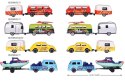 Pojazd Majorette Volkswagen z przyczepką 4 rodzaje Pojazd Majorette Volkswagen z przyczepką 4 rodzaje