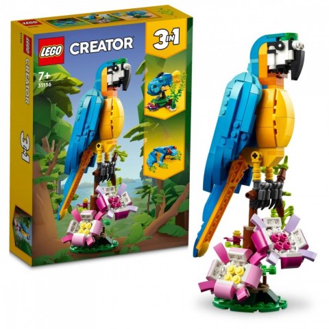 Klocki Creator 31136 Egzotyczna papuga Klocki Creator 31136 Egzotyczna papuga
