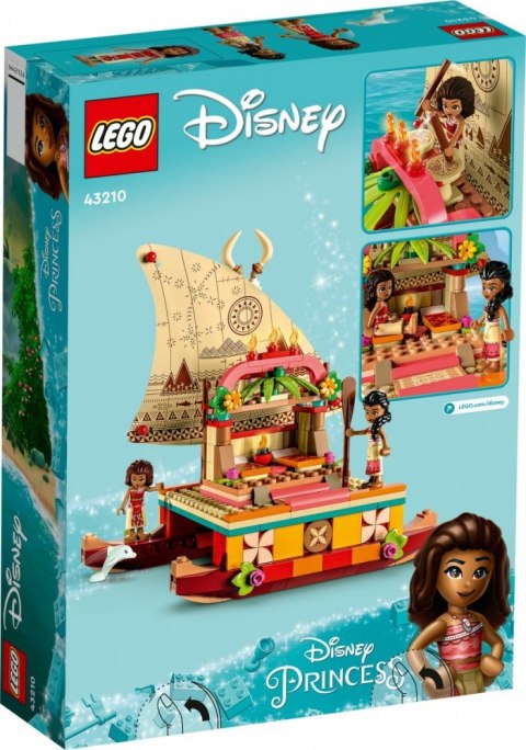 Klocki Disney Princess 43210 Katamaran Vaiany Klocki Disney Princess 43210 Katamaran Vaiany