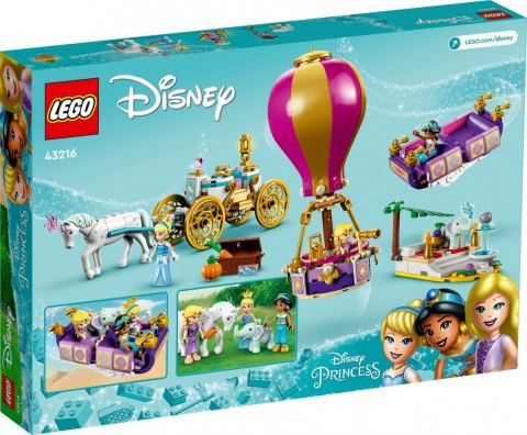 Klocki Disney Princess 43216 Podróż zaczarowanej księżniczki Klocki Disney Princess 43216 Podróż zaczarowanej księżniczki