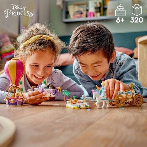 Klocki Disney Princess 43216 Podróż zaczarowanej księżniczki Klocki Disney Princess 43216 Podróż zaczarowanej księżniczki