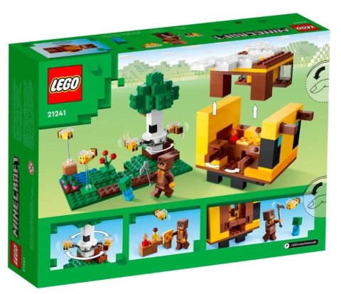Klocki Minecraft 21241 Pszczeli ul Klocki Minecraft 21241 Pszczeli ul