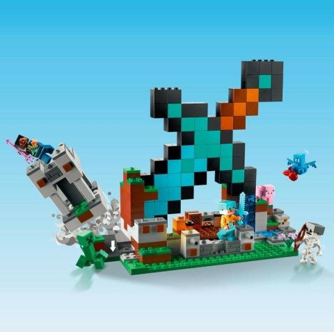 Klocki Minecraft 21244 Bastion miecza Klocki Minecraft 21244 Bastion miecza