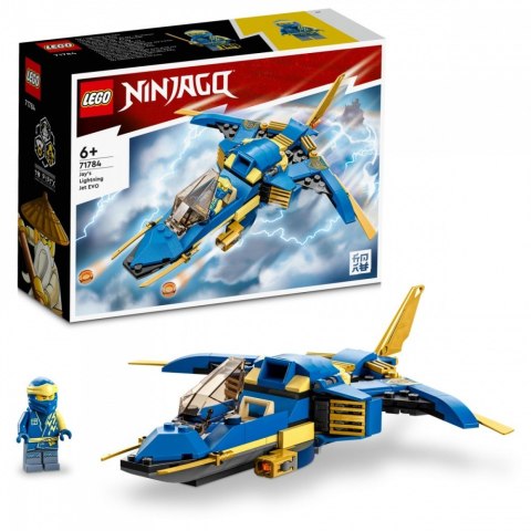 Klocki Ninjago 71784 Odrzutowiec ponaddźwiękowy Jaya EVO Klocki Ninjago 71784 Odrzutowiec ponaddźwiękowy Jaya EVO