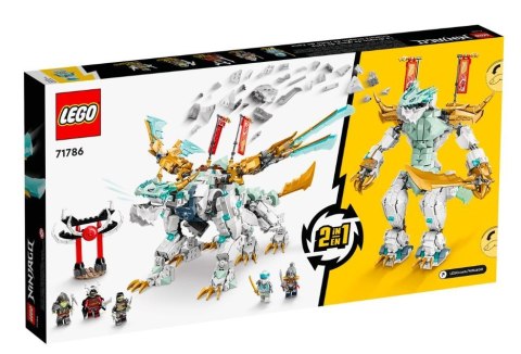 Klocki Ninjago 71786 Lodowy smok Zane'a Klocki Ninjago 71786 Lodowy smok Zane'a