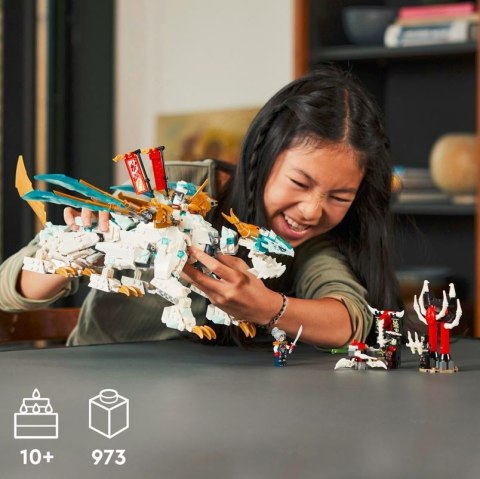 Klocki Ninjago 71786 Lodowy smok Zane'a Klocki Ninjago 71786 Lodowy smok Zane'a